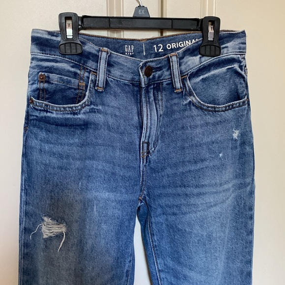 GAPKIDS ORIGINAL SIZE 12 GIRL JEANS . - Picture 2 of 9